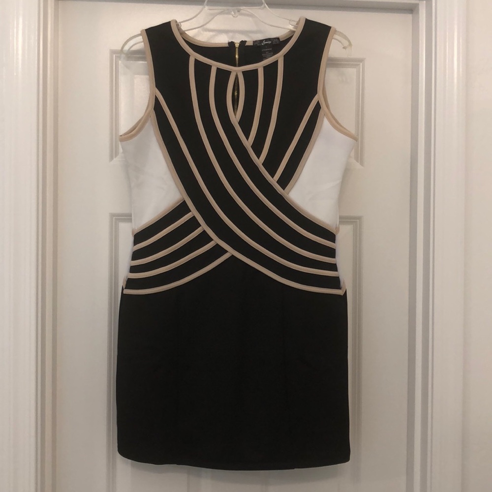 Finesse Size L Black Mini Dress